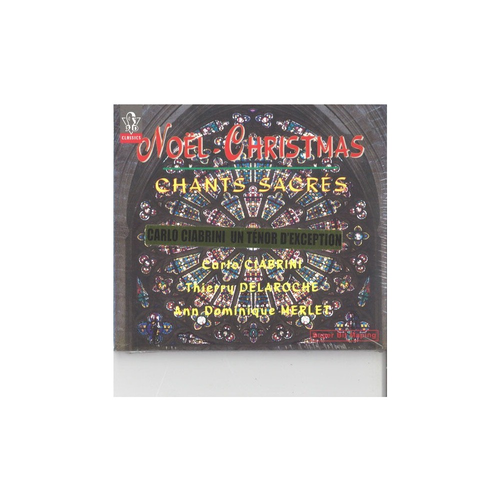 Noël Christmas : Chants sacrés de Adam, Franck, Gounod, Bizet, Fauré.